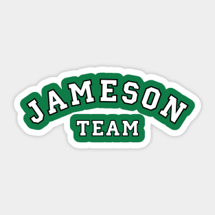 Jameson Team IRISH dRINKING Sticker